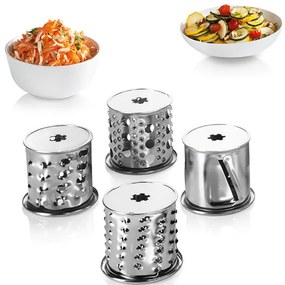 Mașină de tocat carne Bosch MFW68660, 2200W, atașament pentru roșii și cârnați, invers, 4,3 kg/min, Inox