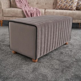 Taburet Mabel Pouf Mink