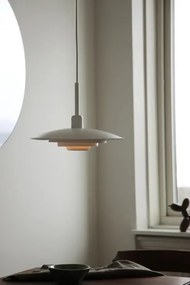 Markslöjd 108874 - Pendul pe cablu PINY 1xE27/60W/230V Ø 35 cm alb