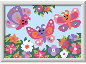 PICTURA PE NUMERE FLUTURI FERICITI - RAVENSBURGER (RVSPBN23721)