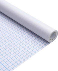 vidaXL Folie pentru feronerie autoadezivă Gri Fros 90 x 2000 cm PVC