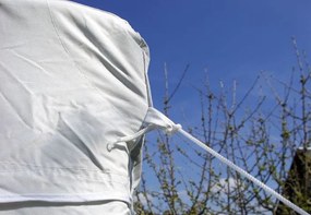 Cort de grădină - alb, 4 x 4 m