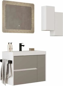 Set lemn masiv Mobilier Baie Suspendat Paige Model P3