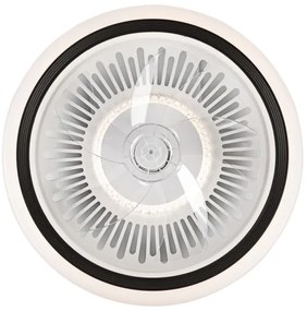 Plafonieră LED cu ventilator GEMMA LED/37W/230V alb + telecomandă