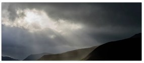 Tablou cu furtuna în apropiere (120x50 cm)