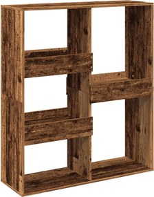 vidaXL Separator de cameră, lemn vechi, 100x33x115 cm, lemn prelucrat