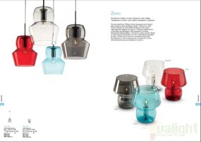 Veioza, lampa de masa moderna Zeno TL1 Rosu 088884