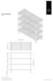 Pantofar în culoare naturală – Premier Housewares