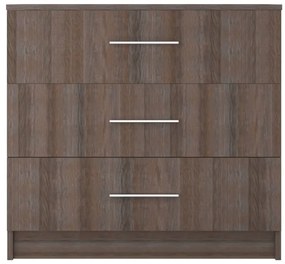 Comoda cu sertare, stejar sonoma gri, 71x35x68 cm, PAL 1, grey sonoma oak