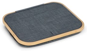 Cos pliabil NOLVIO 25 L, albastru-gri