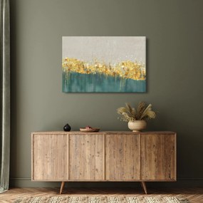 Tablou - Textura cu decor auriu (90x60 cm)