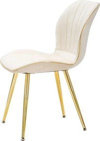 Scaune de dining crem 2 buc. Paris – Mauro Ferretti