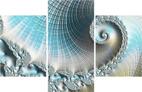 Tablou - Spirale texturate (90x60 cm)