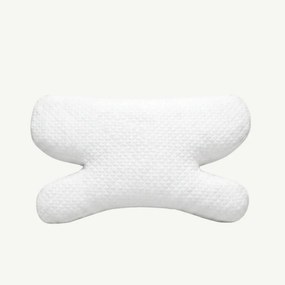 Resigilat: Perna cervicala CERVI-SAN Antirid, memory foam maruntit, husa Tencel