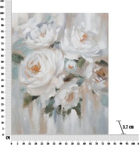 Tablou pictat manual 80x100 cm Flower – Mauro Ferretti