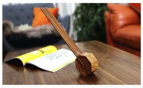 Veioză maro LED (înălțime 38 cm) Octagon One – Gingko