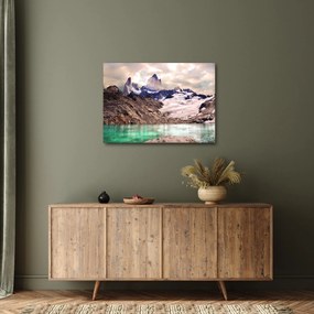 Tablou cu lac montan (70x50 cm)