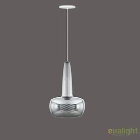 Abajur metalic design retro Clava Polished Steel