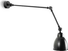 Brilagi - Lampă de perete QUILL 1xE27/40W/230V 83 cm neagră