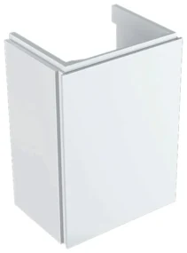Dulap baza pentru lavoar suspendat Geberit Xeno2 alb 1 usa 38 cm