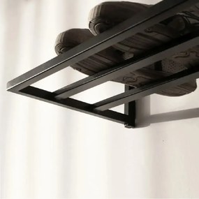 Pantofar hol 2 buc 70X30X25 cm, negru