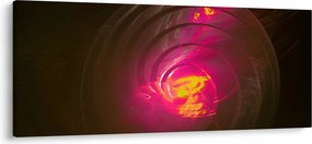 Tablou - abstacție cu spirala (120x50 cm)