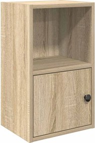 vidaXL Bibliotecă, stejar sonoma, 31x24x52 cm, lemn prelucrat