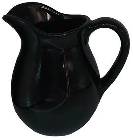 Carafa neagra Francis, 12cm, Ceramica