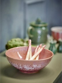 Boluri mici somon 4 buc. din gresie 890 ml Darlene – Bloomingville