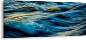 Tablou - Valuri (120x50 cm)