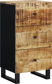 vidaXL Servantă cu 3 sertare, 40x33,5x75 cm, lemn masiv de mango