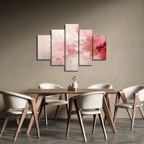 Tablou - Abstract roz (150x105 cm)