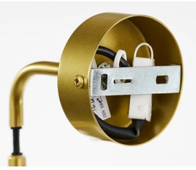 Lampă de perete Jupiter 2043 IGON 1xE14/40W/230V auriu