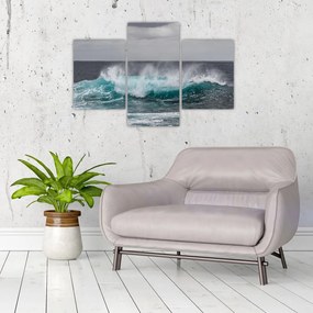 Tablou - Valuri pe ocean (90x60 cm)
