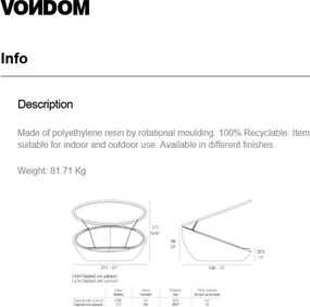 Pat de zi lounge de exterior / interior design modern premium ULM