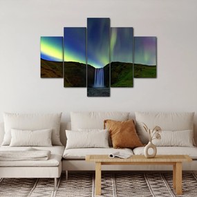 Tablou - Aurora Boreală în Islanda (150x105 cm)