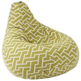 Fotoliu puf copii, Nirvana Light Pufrelax, Material Textil - Zippity Green