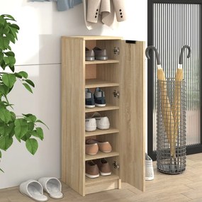 Pantofar, stejar sonoma, 30x35x100 cm, lemn compozit 1, Stejar sonoma