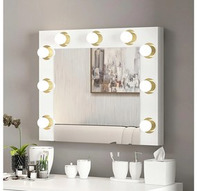 Oglindă cosmetică Kanabo (alb) . 1094095