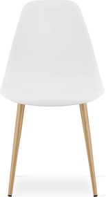 OFERTA Scaun alb OSAKA II. calitate