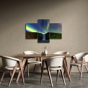 Tablou - Aurora Boreală în Islanda (90x60 cm)