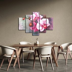 Tablou - Orhidee, acvariu (150x105 cm)