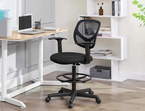 Scaun inalt de birou Black Terra One / produs folosit in showroom
