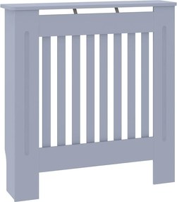 vidaXL Mască pentru calorifer, gri, 78 cm, MDF