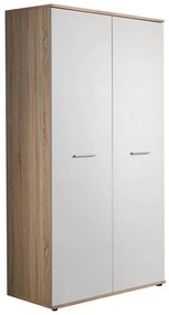Dulap de haine Daron 2D 23 DSW DI-03 (Stejar sonoma + Alb). 1024528