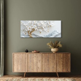 Tablou – Arborele vieții 3D elegant (120x50 cm)