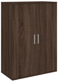 840491 vidaXL Servantă, stejar maro, 60x31x84 cm, lemn prelucrat
