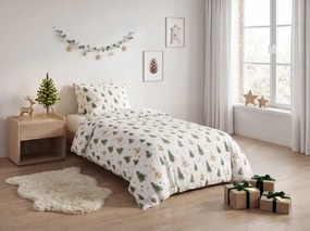 Lenjerie de pat din bumbac CHRISTMAS FOREST colorat Dimensiune lenjerie de pat: 70 x 90 cm | 140 x 200 cm