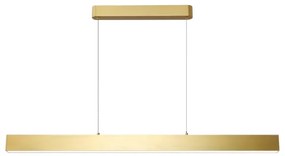 Lustră LED pe cablu Brilagi SLEEKLINE LED/40W/230V 3000/4500/6000K auriu