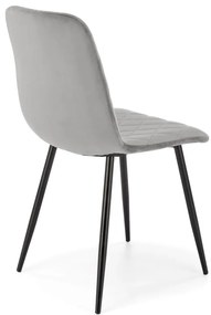 Scaun K525 velvet gri
